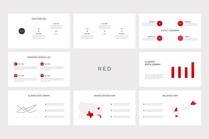 Element Business PowerPoint Template - TheSlideQuest