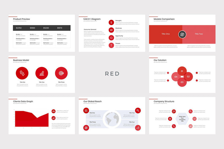 Della Business PowerPoint Template - TheSlideQuest