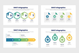 SWOT Infographics Template PowerPoint Keynote Google Slides PPT KEY GS