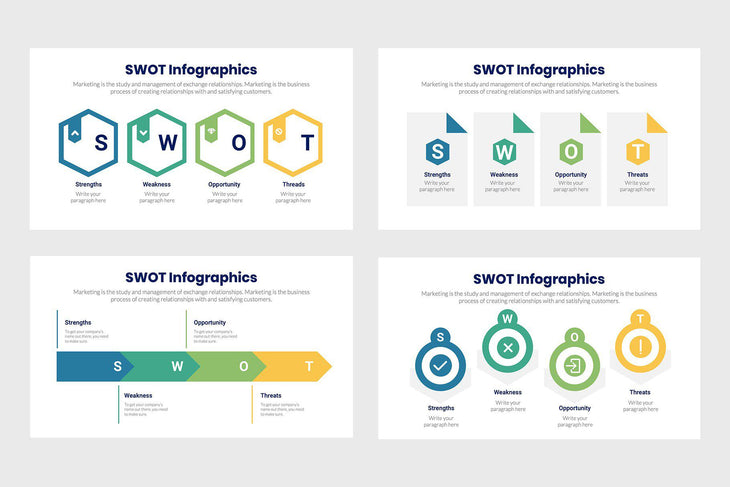 SWOT Infographics Template PowerPoint Keynote Google Slides PPT KEY GS