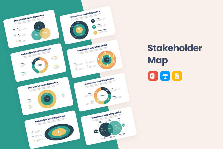 Stakeholder Map Infographics-PowerPoint Template, Keynote Template, Google Slides Template PPT Infographics -Slidequest