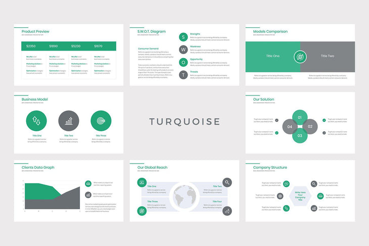 Della Business PowerPoint Template - TheSlideQuest