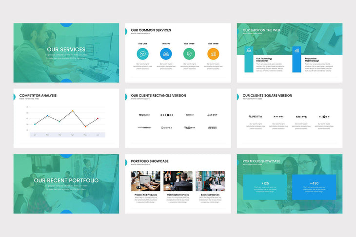 ONE PowerPoint Template - TheSlideQuest