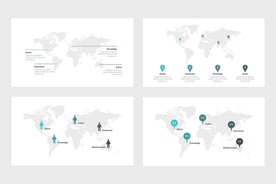 World Map Infographics-PowerPoint Template, Keynote Template, Google Slides Template PPT Infographics -Slidequest