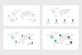 World Map Infographics-PowerPoint Template, Keynote Template, Google Slides Template PPT Infographics -Slidequest