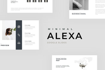 Alexa Minimal Google Slides - TheSlideQuest