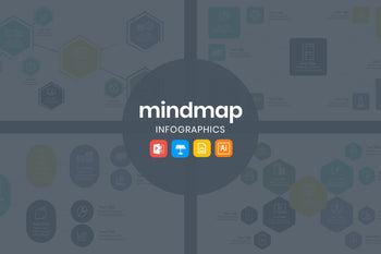 Mind Map Business Diagrams-PowerPoint Template, Keynote Template, Google Slides Template PPT Infographics -Slidequest