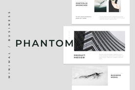 Phantom Minimal PowerPoint Template - TheSlideQuest