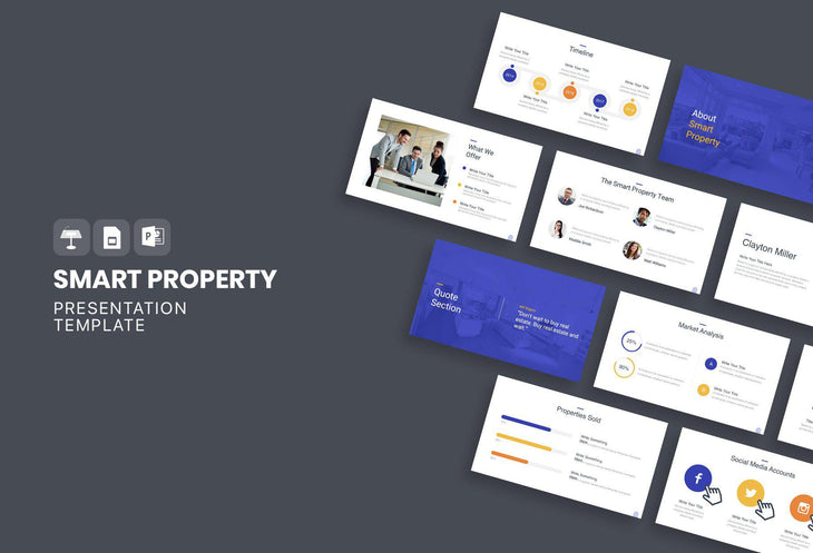 SWIFT Real Estate Presentation Templates Bundle-PowerPoint Template, Keynote Template, Google Slides Template PPT Infographics -Slidequest