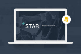 Star Webinar Google Slides-PowerPoint Template, Keynote Template, Google Slides Template PPT Infographics -Slidequest