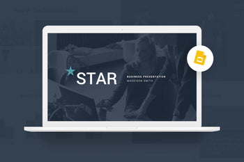 Star Webinar Google Slides-PowerPoint Template, Keynote Template, Google Slides Template PPT Infographics -Slidequest