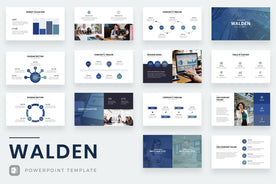 Walden PowerPoint Template - TheSlideQuest