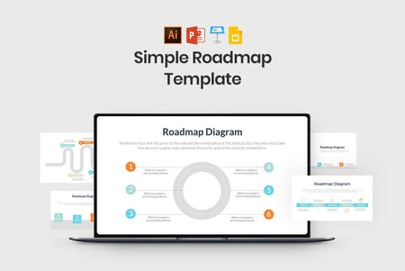 Top 6 Stylish Roadmaps Infographics Templates