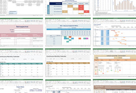 70+ Project Management Templates in Excel and PowerPoint