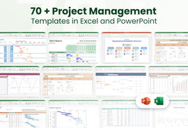 70+ Project Management Templates in Excel and PowerPoint