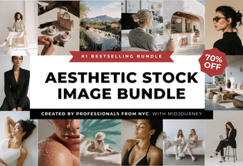 The Ultimate Aesthetic Stock Photo Bundle - 1350+ Premium Images