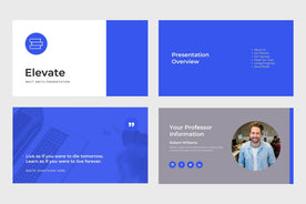 Elevate Education PowerPoint Template-PowerPoint Template, Keynote Template, Google Slides Template PPT Infographics -Slidequest