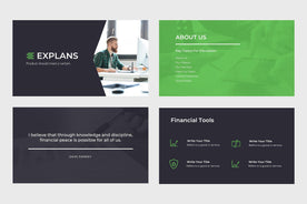 Explans Finance Keynote Template-PowerPoint Template, Keynote Template, Google Slides Template PPT Infographics -Slidequest