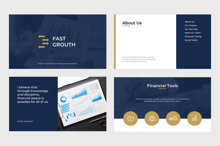 Fast Growth Finance PowerPoint Template-PowerPoint Template, Keynote Template, Google Slides Template PPT Infographics -Slidequest