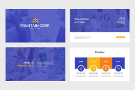 Fountain Corp Real Estate Google Slides-PowerPoint Template, Keynote Template, Google Slides Template PPT Infographics -Slidequest