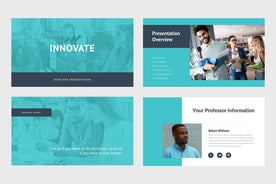 Innovate Education Keynote Template-PowerPoint Template, Keynote Template, Google Slides Template PPT Infographics -Slidequest
