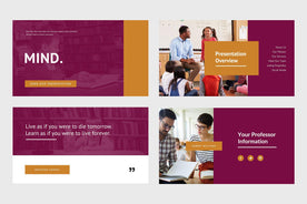 Mind Education PowerPoint Template-PowerPoint Template, Keynote Template, Google Slides Template PPT Infographics -Slidequest
