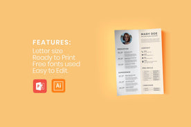 BRIGHT Resumes PowerPoint Adobe Illustrator Bundle-PowerPoint Template, Keynote Template, Google Slides Template PPT Infographics -Slidequest
