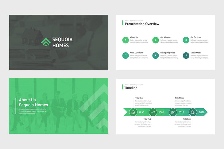 Sequoia Homes Real Estate Keynote Template-PowerPoint Template, Keynote Template, Google Slides Template PPT Infographics -Slidequest