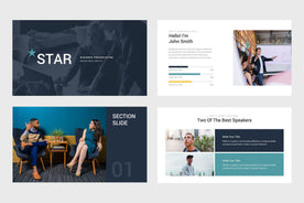 Star Webinar Keynote Template-PowerPoint Template, Keynote Template, Google Slides Template PPT Infographics -Slidequest