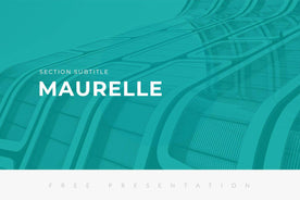 Maurelle Free Presentation Template-PowerPoint Template, Keynote Template, Google Slides Template PPT Infographics -Slidequest