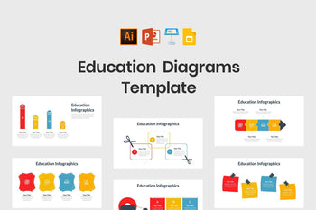 Education Diagrams-PowerPoint Template, Keynote Template, Google Slides Template PPT Infographics -Slidequest