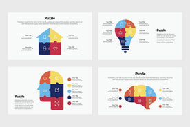 Puzzle Infographics-PowerPoint Template, Keynote Template, Google Slides Template PPT Infographics -Slidequest