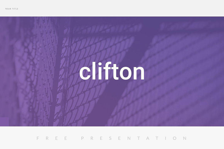 Clifton Free Presentation Template-PowerPoint Template, Keynote Template, Google Slides Template PPT Infographics -Slidequest