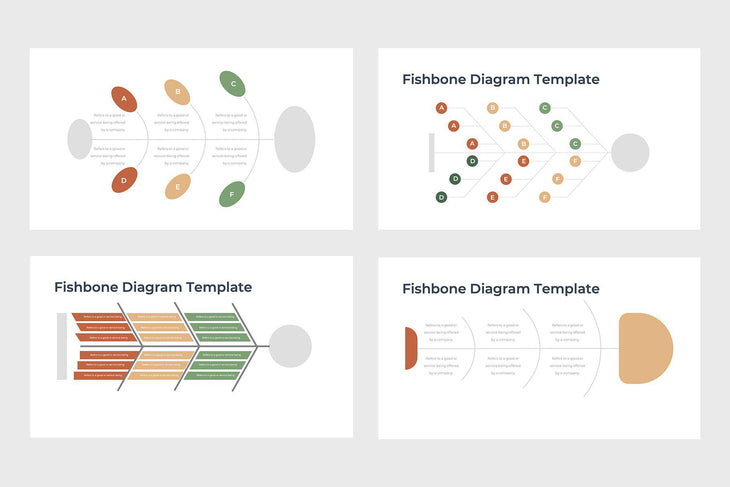 Fishbone Diagram Presentation Template - TheSlideQuest