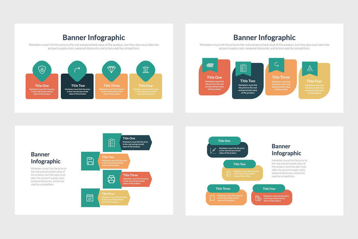 Banner Vector Infographics-PowerPoint Template, Keynote Template, Google Slides Template PPT Infographics -Slidequest