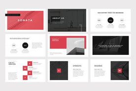 Sonata Minimal PowerPoint Template - TheSlideQuest