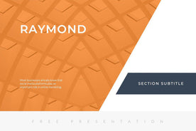 Raymond Free Presentation Template-PowerPoint Template, Keynote Template, Google Slides Template PPT Infographics -Slidequest