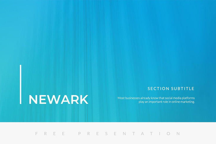 Newark Free Presentation Template-PowerPoint Template, Keynote Template, Google Slides Template PPT Infographics -Slidequest