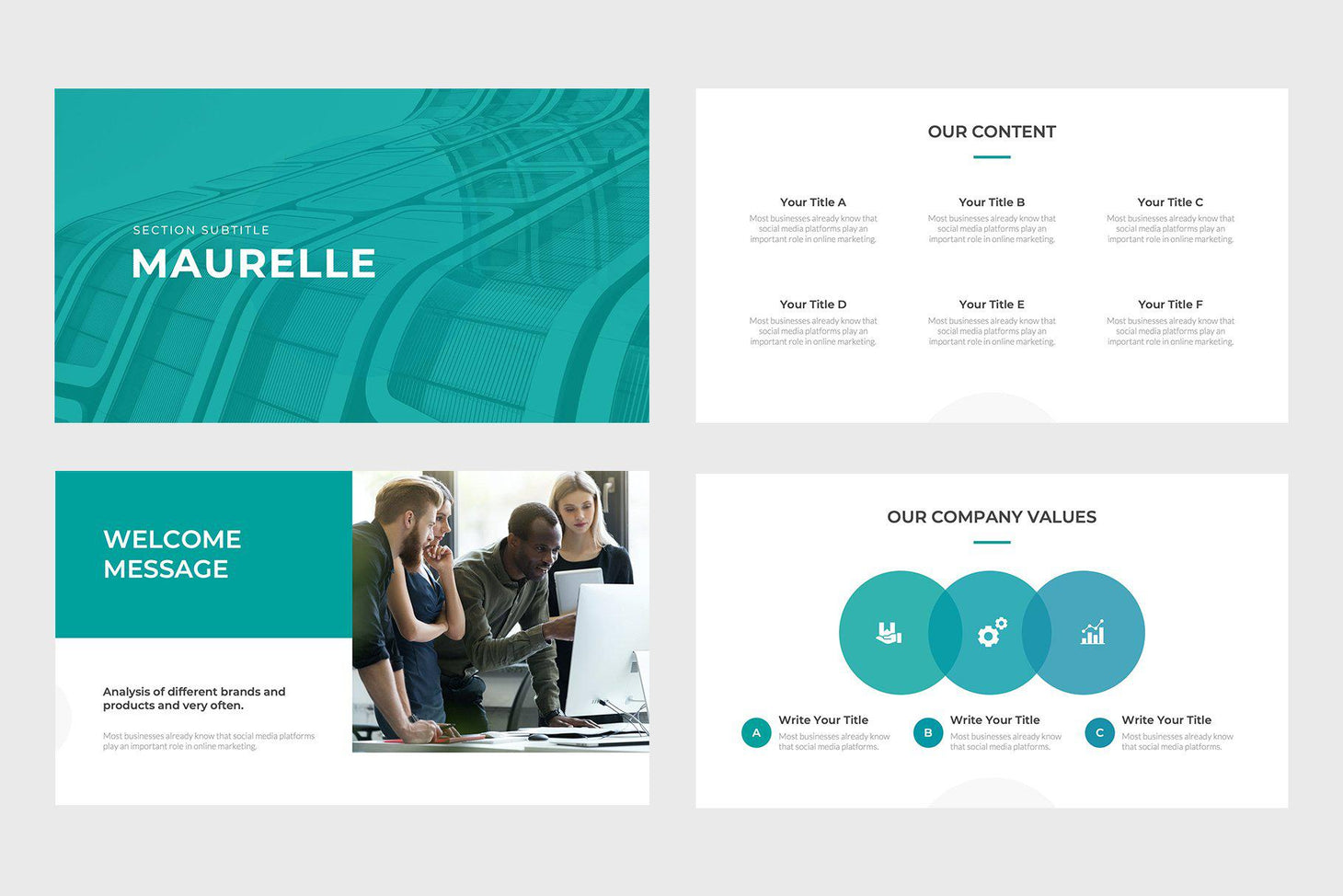 100+ Free Business Slides Slidequest