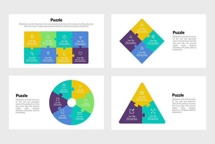 Puzzle Infographics Template-PowerPoint Template, Keynote Template, Google Slides Template PPT Infographics -Slidequest