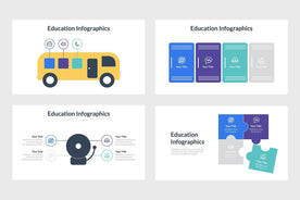 Education Infographics Template - TheSlideQuest