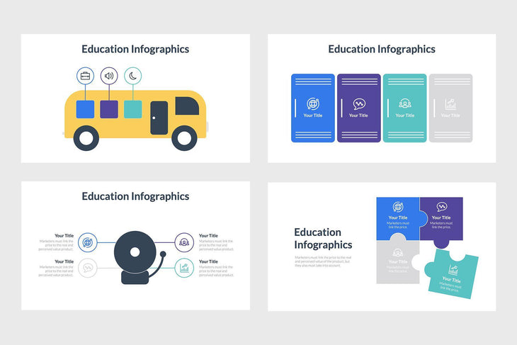 Education Infographics Template - TheSlideQuest