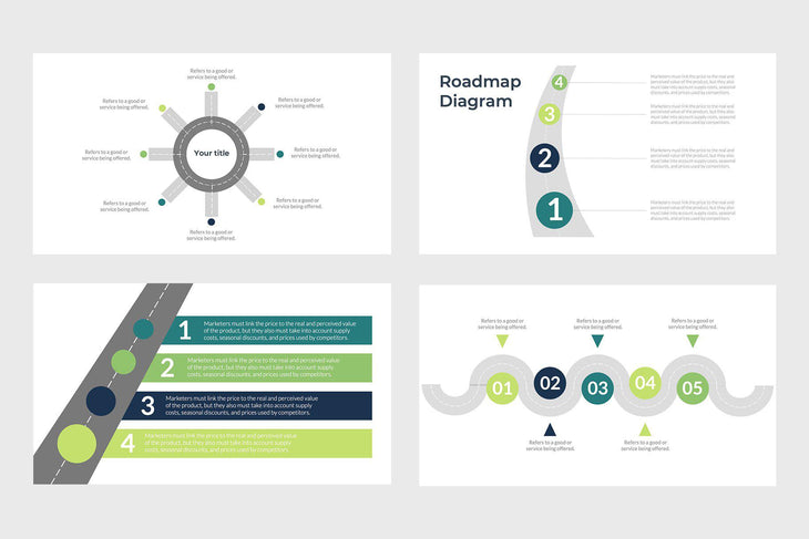 Product Roadmap Diagram - TheSlideQuest