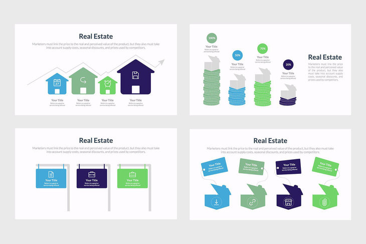 Real Estate Infographic Templates-PowerPoint Template, Keynote Template, Google Slides Template PPT Infographics -Slidequest