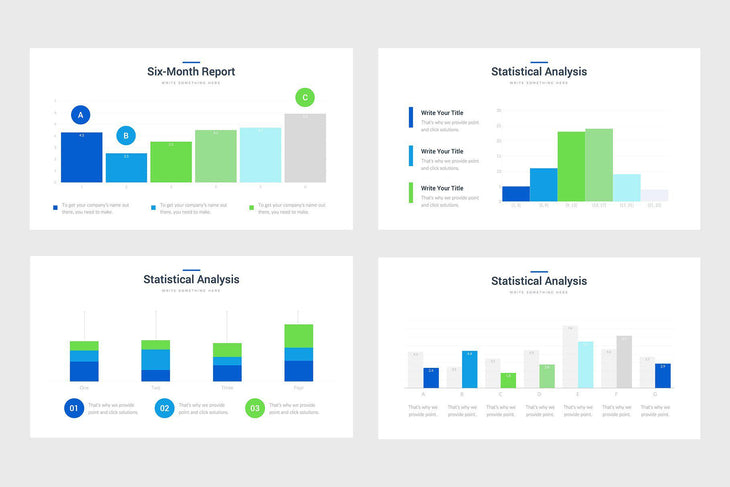 Bar Charts-PowerPoint Template, Keynote Template, Google Slides Template PPT Infographics -Slidequest