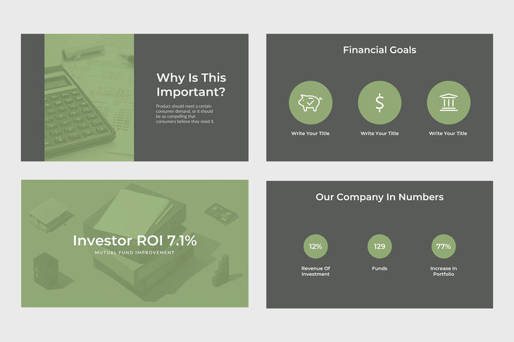 Financial Group Finance PowerPoint Template-PowerPoint Template, Keynote Template, Google Slides Template PPT Infographics -Slidequest