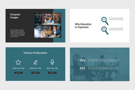 Think Education PowerPoint Template-PowerPoint Template, Keynote Template, Google Slides Template PPT Infographics -Slidequest