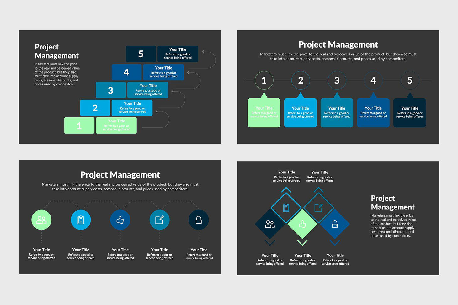 Project Management Infographics Template – Slidequest
