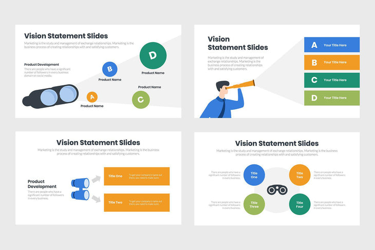 Vision Statement Infographics-PowerPoint Template, Keynote Template, Google Slides Template PPT Infographics -Slidequest