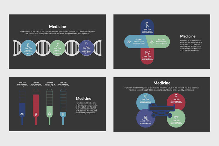 Medicine Infographics Template-PowerPoint Template, Keynote Template, Google Slides Template PPT Infographics -Slidequest